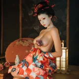 奈汐酱nice《艺妓回忆录》主题写真：40张全套美图