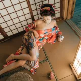 奈汐酱nice《艺妓回忆录》主题写真：40张全套美图