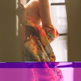 奈汐酱nice《消愁》主题写真：15张全套美图