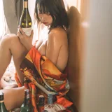 奈汐酱nice《消愁》主题写真：15张全套美图