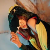 奈汐酱nice《哥斯拉》主题写真：55张全套美图