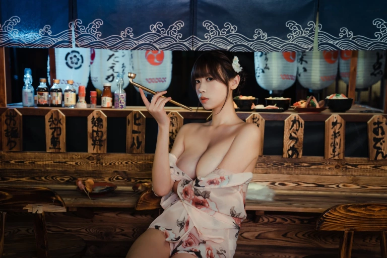 奈汐酱nice《老板娘 4.0》主题写真：30张全套美图