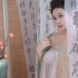 奈汐酱nice《古风青纱曦》主题写真：70张全套美图
