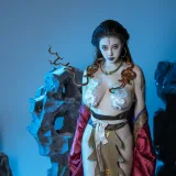 奈汐酱nice《黑神话 亢金龙》主题写真：80张全套美图，含1个视频