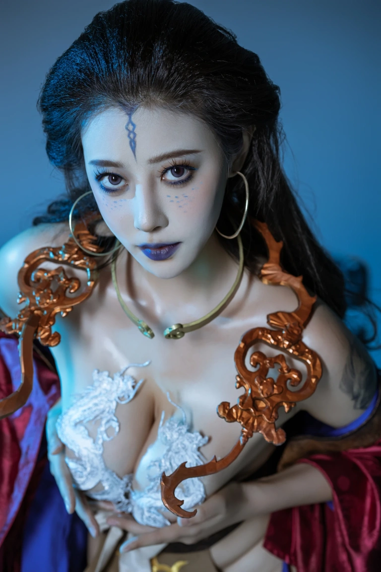 奈汐酱nice《黑神话 亢金龙》主题写真：80张全套美图，含1个视频