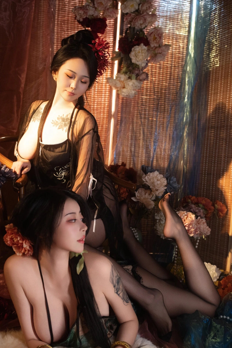 奈汐酱nice《玄鸳》主题写真：65张全套美图，含1个视频