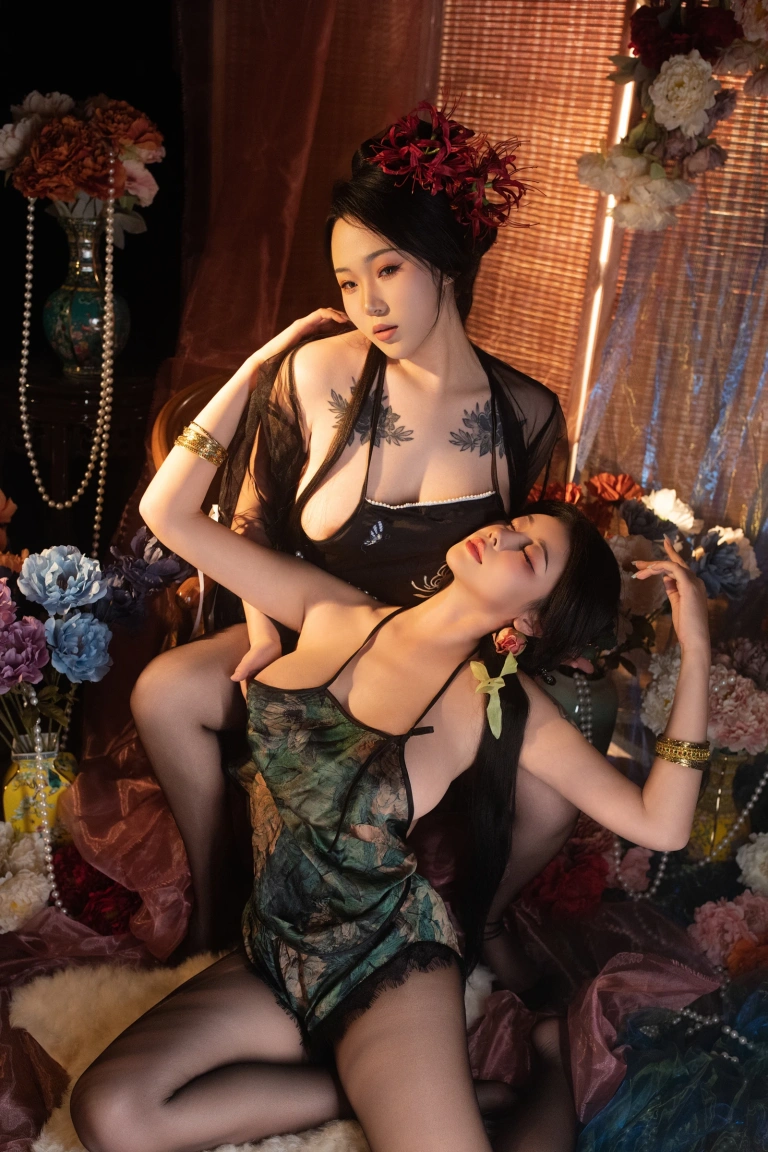 奈汐酱nice《玄鸳》主题写真：65张全套美图，含1个视频