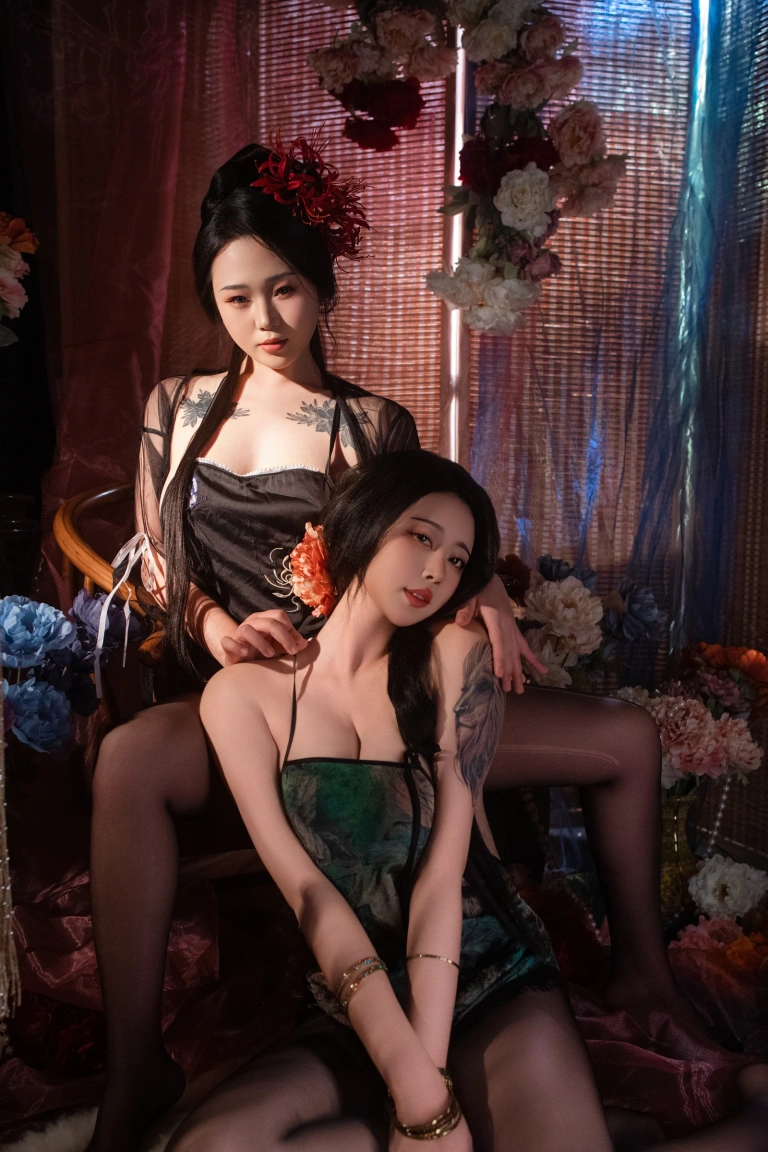 奈汐酱nice《玄鸳》主题写真：65张全套美图，含1个视频
