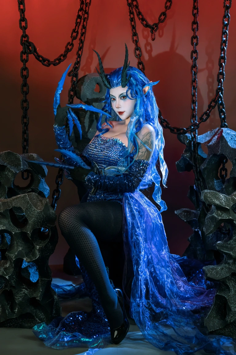 奈汐酱nice《西海龙王·敖闰》主题写真：92张全套美图，含1个视频