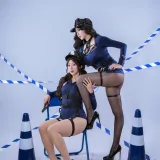 奈汐酱nice&奶桃《限制区》主题写真：73张全套美图