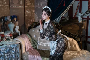 奈汐酱nice《顺从》主题写真：100张全套美图，含1个视频