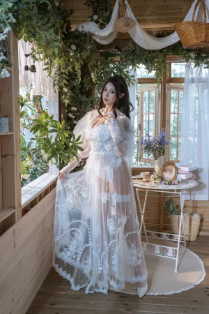 奈汐酱nice《下午茶》主题写真：80张全套美图