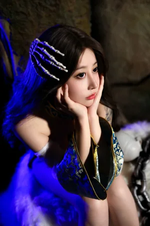 奈汐酱nice《僵尸汐》主题写真：77张全套美图，含1个视频