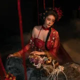 奈汐酱nice《流丹》主题写真：85张全套美图