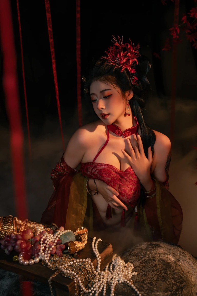 奈汐酱nice《流丹》主题写真：85张全套美图