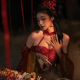 奈汐酱nice《流丹》主题写真：85张全套美图