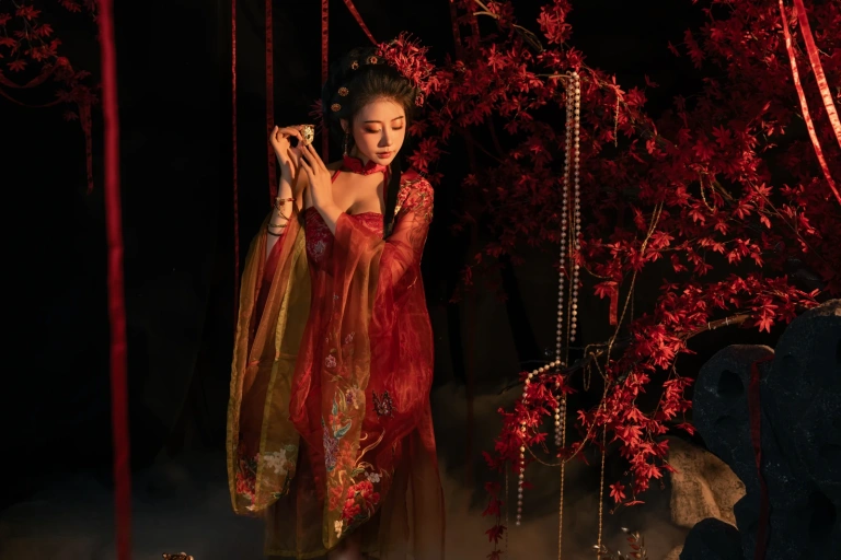 奈汐酱nice《流丹》主题写真：85张全套美图