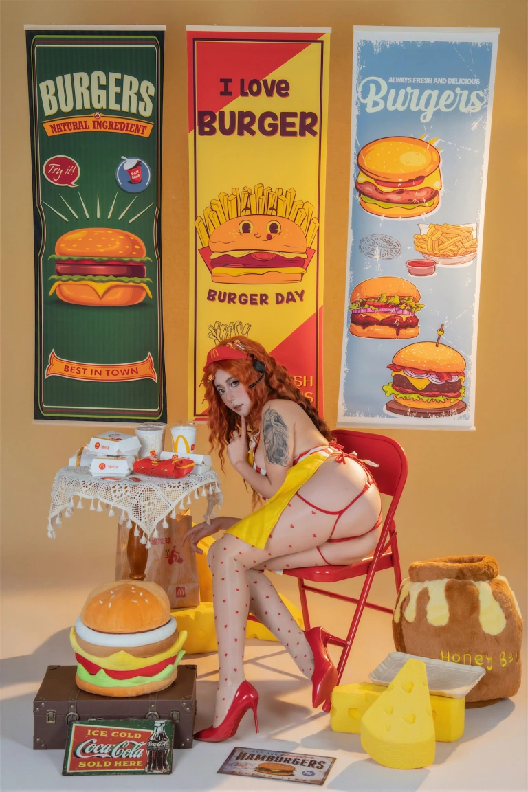 奈汐酱nice《麦麦》主题写真：80张全套美图，含1个视频