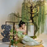 奈汐酱nice《拾翠》主题写真：90张全套美图，含1个视频