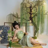 奈汐酱nice《拾翠》主题写真：90张全套美图，含1个视频