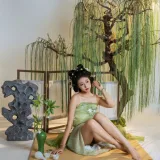 奈汐酱nice《拾翠》主题写真：90张全套美图，含1个视频