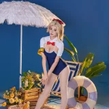 奈汐酱nice&奶桃桃《夏纪》主题写真：100张全套美图，含1个视频