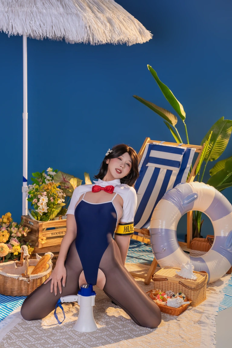 奈汐酱nice&奶桃桃《夏纪》主题写真：100张全套美图，含1个视频