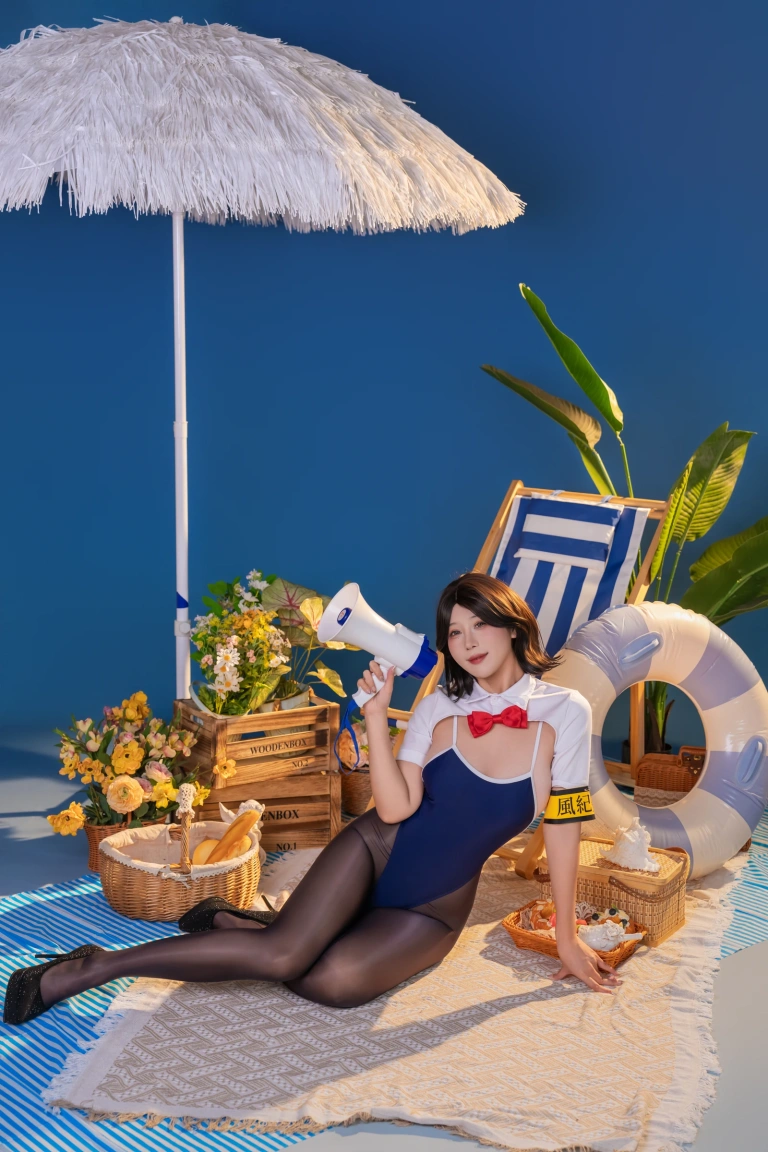 奈汐酱nice&奶桃桃《夏纪》主题写真：100张全套美图，含1个视频