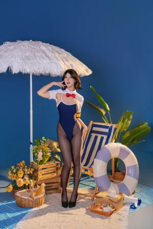 奈汐酱nice&奶桃桃《夏纪》主题写真：100张全套美图，含1个视频