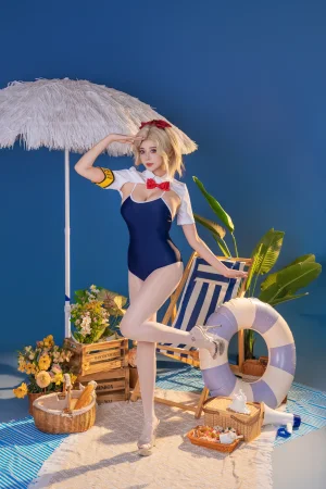 奈汐酱nice&奶桃桃《夏纪》主题写真：100张全套美图，含1个视频