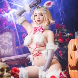 二佐Nisa《Fate白贞危险野兽》主题写真：31张全套美图