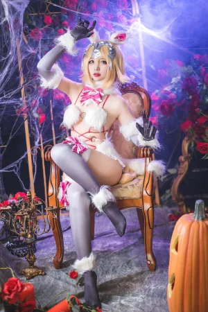 二佐Nisa《Fate白贞危险野兽》主题写真：31张全套美图