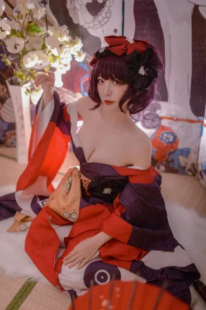 二佐Nisa《Fate葛饰北斋》主题写真：21张全套美图