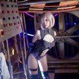 二佐Nisa《Fate玛修训练》主题写真：26张全套美图