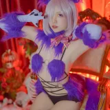 二佐Nisa《Fate玛修万圣节》主题写真：23张全套美图