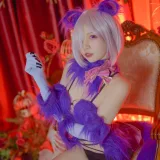 二佐Nisa《Fate玛修万圣节》主题写真：23张全套美图