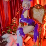二佐Nisa《Fate玛修万圣节》主题写真：23张全套美图