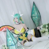 二佐Nisa《Fate清姬》主题写真：9张全套美图