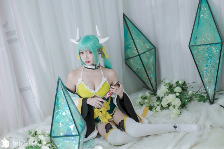 二佐Nisa《Fate清姬》主题写真：9张全套美图