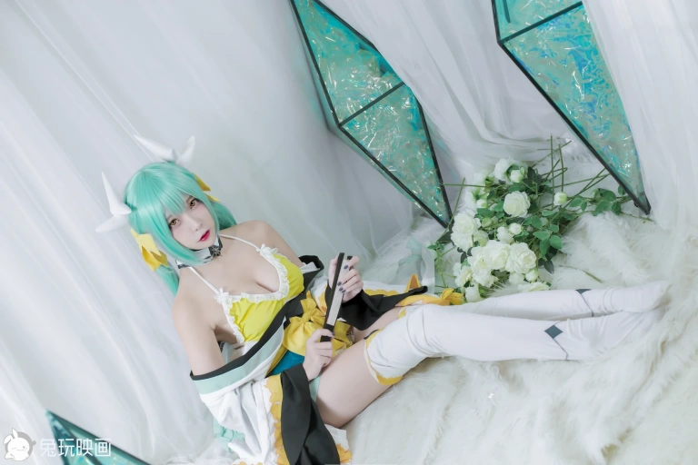 二佐Nisa《Fate清姬》主题写真：9张全套美图