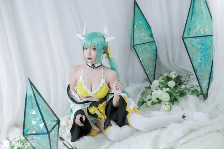 二佐Nisa《Fate清姬》主题写真：9张全套美图