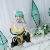 二佐Nisa《Fate清姬》主题写真：9张全套美图