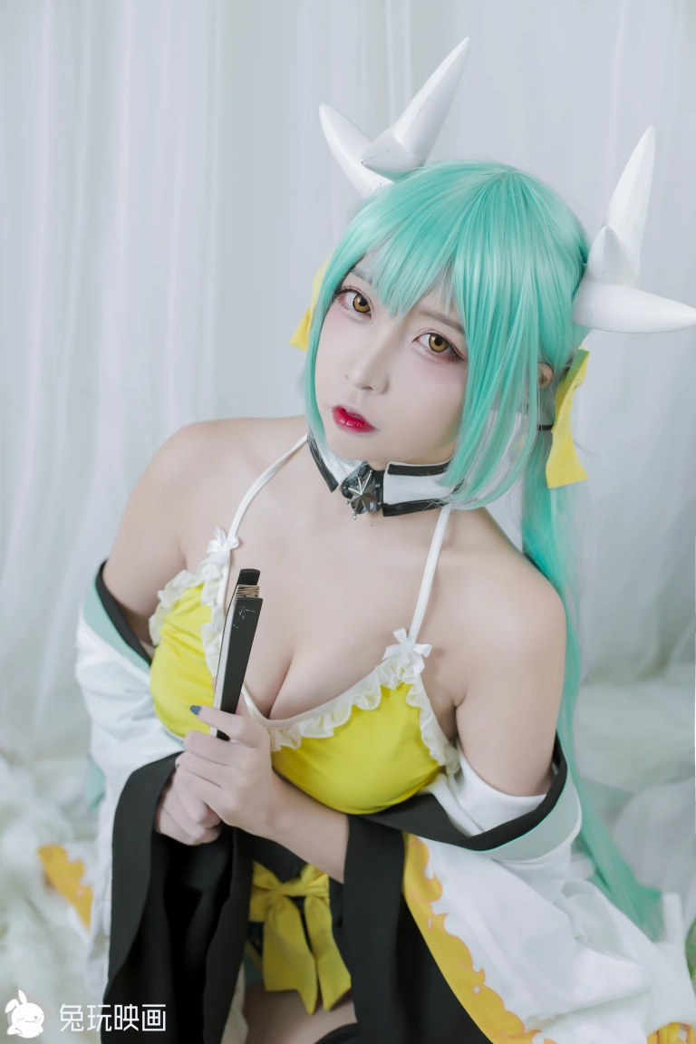 二佐Nisa《Fate清姬》主题写真：9张全套美图