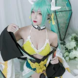 二佐Nisa《Fate清姬》主题写真：9张全套美图