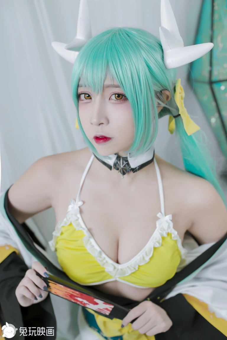二佐Nisa《Fate清姬》主题写真：9张全套美图