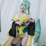 二佐Nisa《Fate清姬》主题写真：9张全套美图