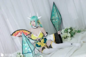 二佐Nisa《Fate清姬》主题写真：9张全套美图