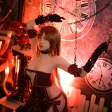 二佐Nisa《Fate虞美人》主题写真：24张全套美图