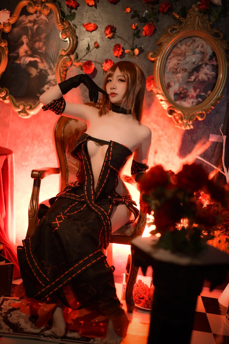 二佐Nisa《Fate虞美人》主题写真：24张全套美图