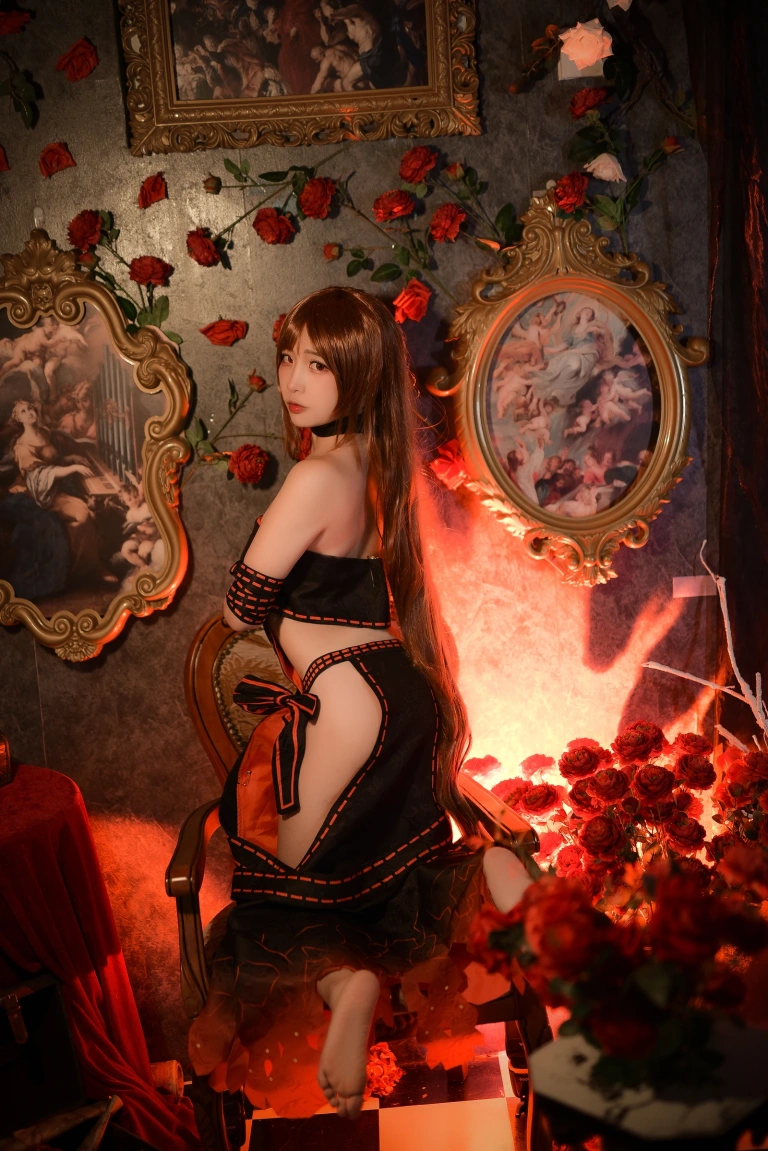 二佐Nisa《Fate虞美人》主题写真：24张全套美图
